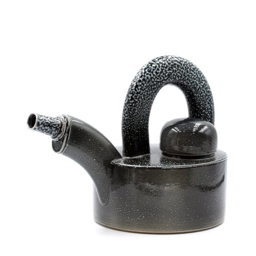 Oval Spout & Handle Teapot by Walter Keeler - alternative image