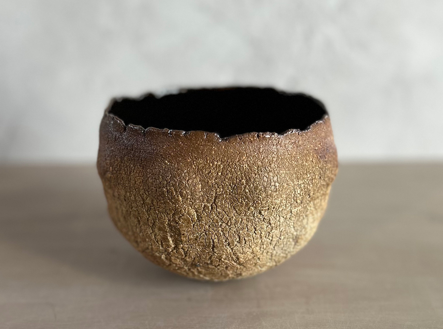 Heaved Winter Bowl by Patricia Shone