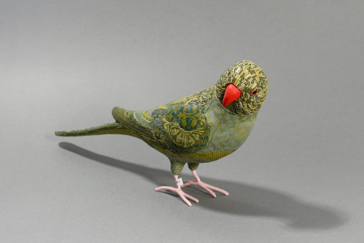 Green Ringed Parakeet by Susan O'Byrne - alternative image