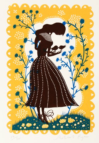 Bird Lady by Rob Ryan - alternative image