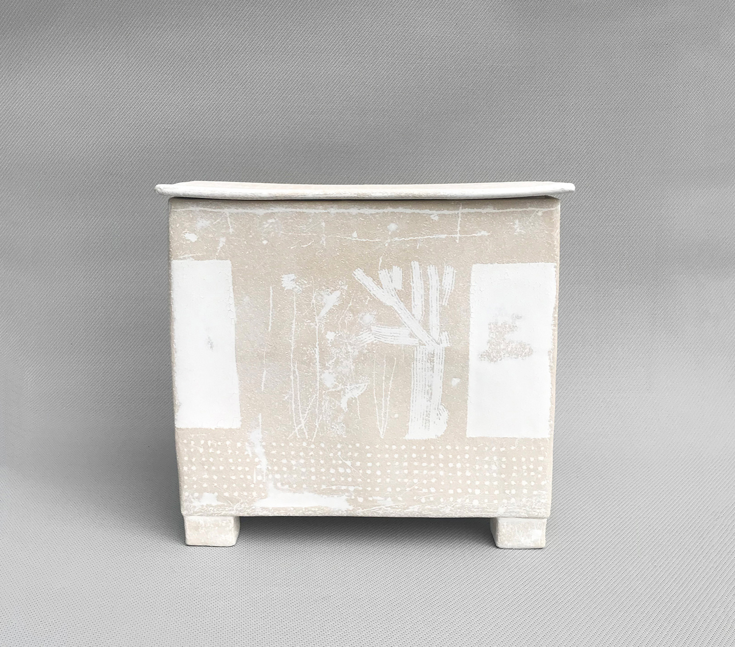 White Treasure Box by Sarah Jenkins