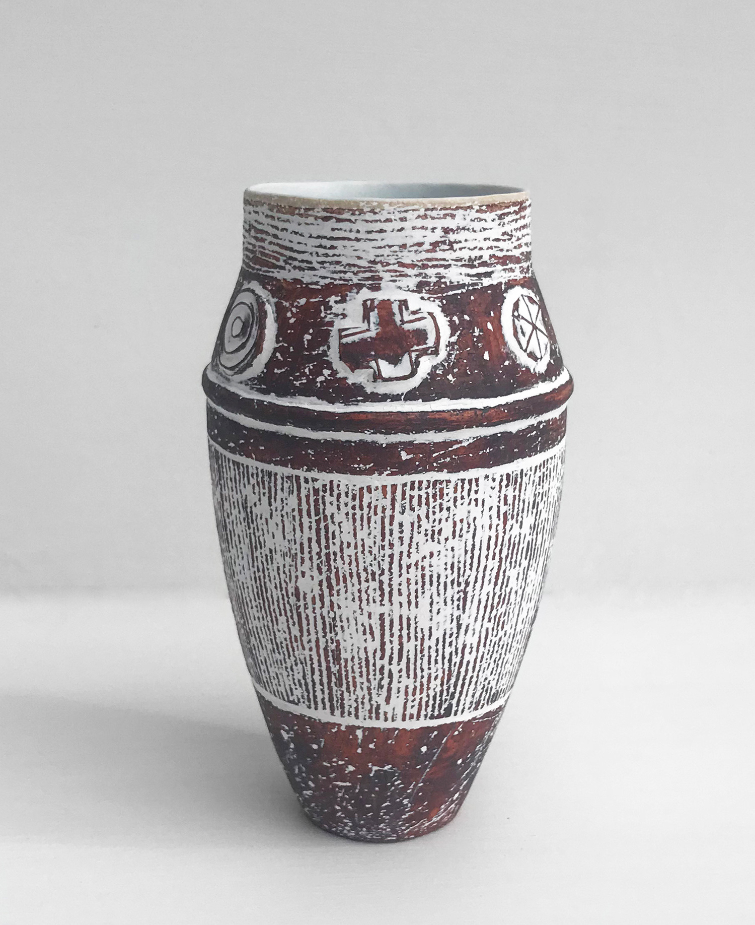 Furrow Pot by Sarah Jenkins