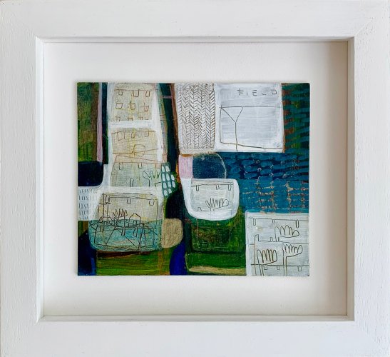 Field by the Sea by Anne Davies - alternative image